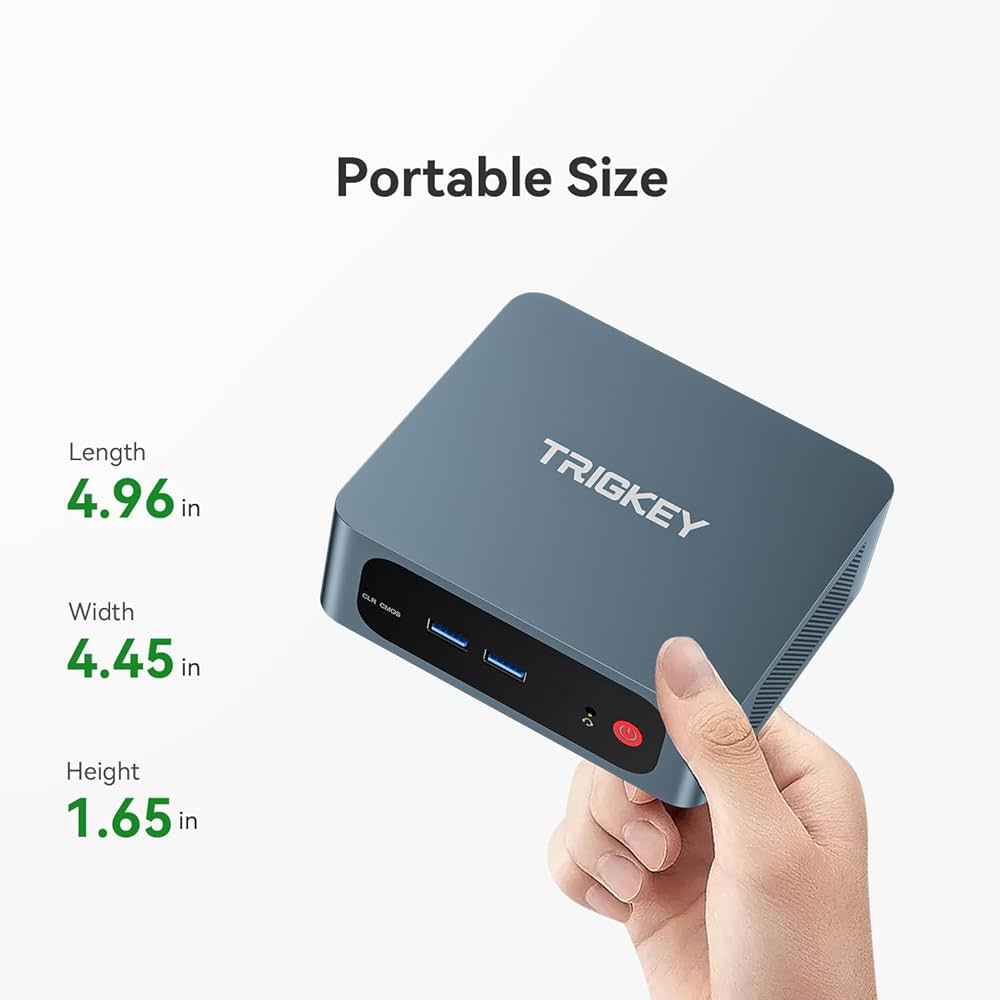 TRIGKEY Green G5 Mini PC メモリ16GB TRIGKEY G5 Mini PC 16GB DDR5 500GB